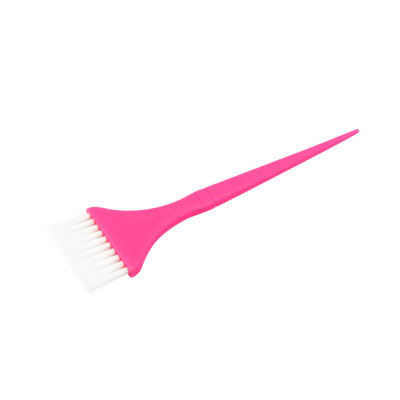 Pensula pentru vopsit parul, culoare roz foto