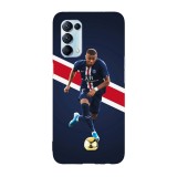 Husa compatibila cu Oppo A54 5G, Viceversa, model Kylian Mbapp&eacute;, Silicon, TPU, Transparent, Carcasa