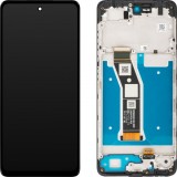 Display cu Touchscreen Motorola Moto G04s, cu Rama, Negru, Service Pack 5D68C24245