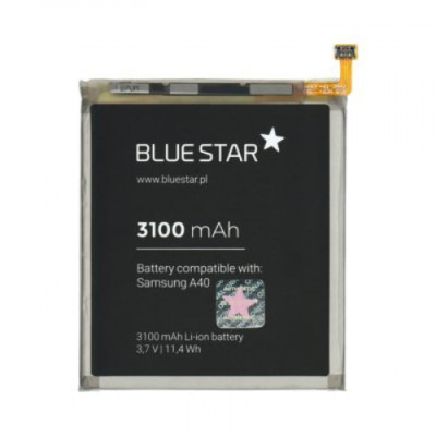 Acumulator Compatibil cu Samsung Galaxy A40, capacitate 3100 mAh, Blue Star foto