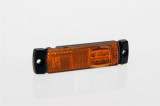 Lampa Gabarit Laterala Dreptunghiulara FT-018/Z, 12-36V, 4 LED, Galbena, 100mm, Omologare E9