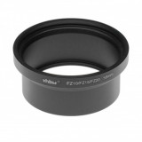 Tub adaptor filtru pentru Panasonic Lumix DMC-FZ10 etc. la 58mm, negru