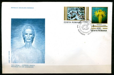 FDC 1059-a REPRODUCERI DE ARTA SABIN BALASA - A foto