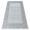 Covor ALLURE 8783 Cheie greacă, cadru - Structural, elegant, glamour gri deschis / alb, 160x220 cm
