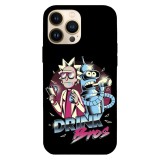 Husa compatibila cu Apple iPhone 14 Plus, Viceversa, model Drink Bros Futurama, Silicon, TPU