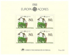 Portugal Azore 1988 - Europa, bloc neuzat foto