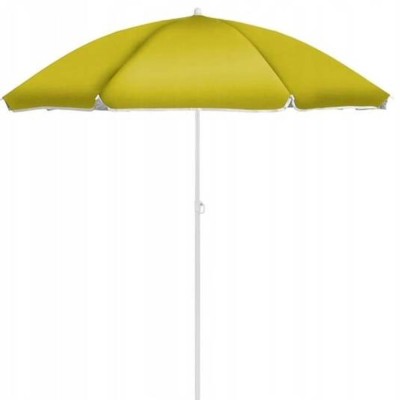 Strand napernyő d&amp;ouml;nthető funkci&amp;oacute;val 220 cm citroms&amp;aacute;rga foto