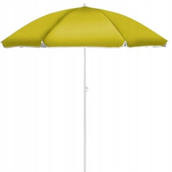 Strand napernyő d&ouml;nthető funkci&oacute;val 220 cm citroms&aacute;rga