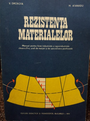 V. Drobota - Rezistenta materialelor (1977) foto