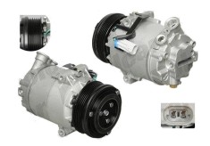 Compresor aer conditionat Opel Astra H, 2004-2014, motorizare 1.7 CDTI, 59kw/74kw/81kw/92kw, diesel, rola curea 105 mm, 6 caneluri, Delphi tip: CVC