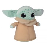 Jucarie din plus Baby Yoda Star Wars, moale, 18 cm, Simba