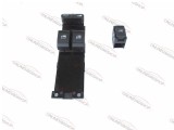 Butoane Geam VW Passat B5 Bora Golf 4, 2 Butoane Sofer + 1 Pasager, Iluminare Rosu, Compatibil Skoda Octavia Superb