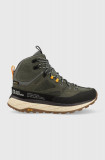 Cumpara ieftin Jack Wolfskin pantofi Terraquest Texapore Mid barbati, culoarea verde