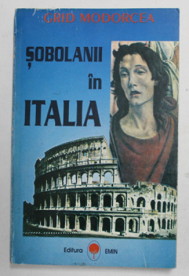 SOBOLANII IN ITALIA - BIBLIA TRANSFUGULUI , roman de GRID MODORCEA , 1995, COPERTA CU MICI URME DE UZURA foto