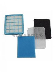 Set filtre aspirator Philips PowerPro Active , echivalent FC8058/01 - compatibil