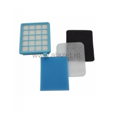 Set filtre aspirator Philips PowerPro Active , echivalent FC8058/01 - compatibil