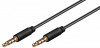 Cablu audio Jack Stereo 3.5 mm tata 4 pini - 3.5 mm tata 0.5m Goobay