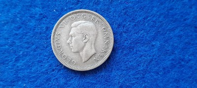 ANGLIA 6 PENCE 1945 foto