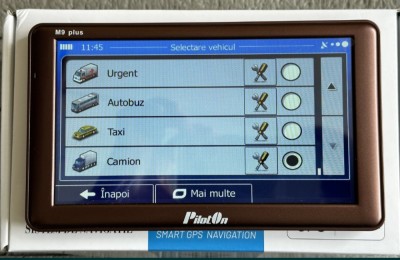 GPS Navigatii ecran HD 7&amp;quot; GPS AUTO GPS TIR GPS CAMION HARTI IGO FULL EUROPA 2024 foto