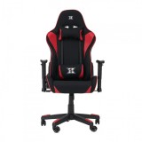 Cumpara ieftin Scaun Gaming Serioux Torin X, Textil, Ajustabil, Piston pe Gaz, Negru/Rosu, Pernite Lombara si Cap, Garantie 3 ani, Max 150Kg