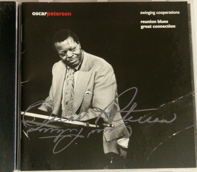 Oscar Peterson &amp;ndash; Swinging Cooperations: Reunion Blues / Great Connection NM / NM cd jazz boop MPS Germania 1997 foto