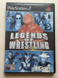 Legends of Wrestling pentru PS2, original, PAL, Actiune, Multiplayer, 18+