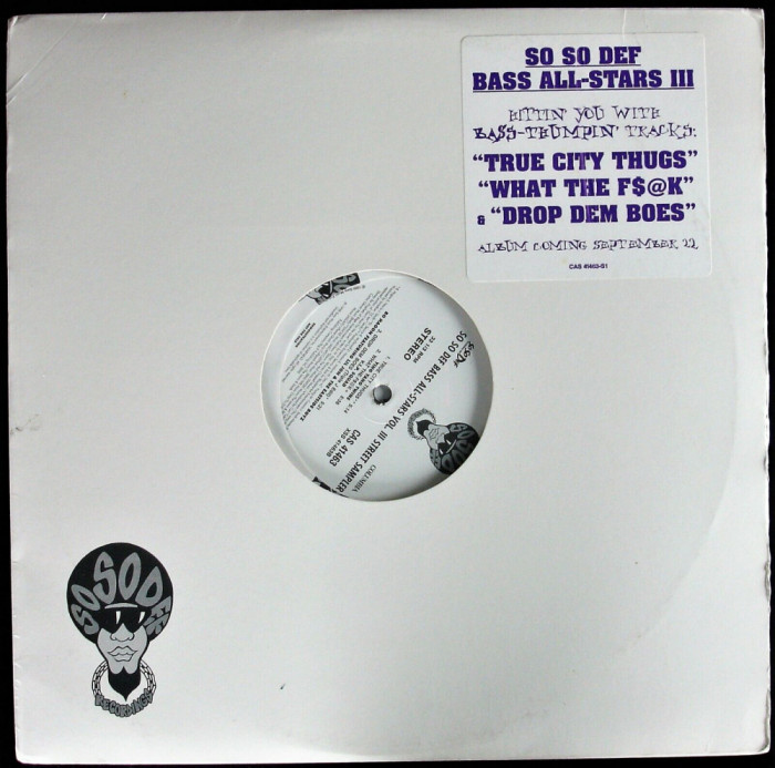 Vinil Various &ndash; So So Def Bass All-Stars Vol. III Street Sampler (-VG)