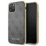 Husa Plastic - TPU Guess 4G pentru Apple iPhone 11 Pro, Gri GUHCN58G4GG