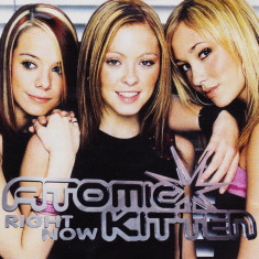 CD Pop: Atomic Kitten – Right Now ( 2001, original, stare foarte buna )