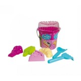 Set Jucarii Nisip Androni Giocattoli Sweets: Galeata, Lopatica, Grebla, Forme - Plastic, Gradina, Plaja