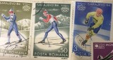 (F) Timbre Serii Romania Sport Sarajevo 1984