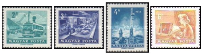 Ungaria 1973 - transport, serie neuzata