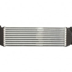 Intercooler Ford Fiesta, 05.2002-07.2008, motor 1.4 TDCI, Fiesta, 09.2004-2008, motor 1.6 TDCI, diesel, cutie manuala, cu/fara AC, aluminiu brazat/pl