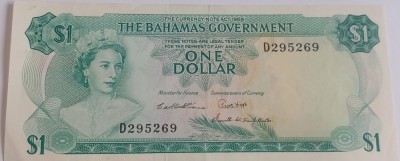 Bahamas , 1 Dollar 1965 foto
