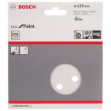 Bosch Set 5 Foi slefuire WP 125mm, R100, 8 gauri - 3165140158206