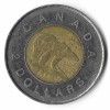 Canada 2 dollars 1996, America de Nord