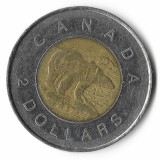 Canada 2 dollars 1996