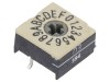&Icirc;ntrerupător codificare HEX/BCD 16 poziții SMD 100M&Omega;