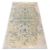 Covor din l&acirc;nă ANTIGUA 518 75 XX030 OSTA - Ornament crem țesut plat, 170x240 cm