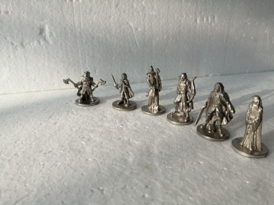 bnk jc Lot 6 figurine metalice Lord of the Rings foto