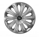 Set 4 capace roti Strong silver varnished pentru gama auto Opel, R16