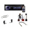 Player Auto Navitel RD3, 1DIN 4?50 watt, Bluetooth 4.0 cu suport A2DP, HFP, FM, redare FLAC, MP3, WMA, WAV, AUX input, microSD 256GB, 2x USB, RCA-out,