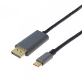 Cablu USB type C la Displayport 8K60Hz/4K120Hz T-T 2m, ku31dp09, Oem