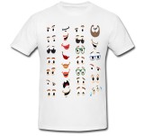 Cumpara ieftin Tricou &quot; Facial expression eyes &quot;