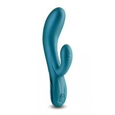 Vibrator Royals Regent, 10 Moduri Vibratii, Silicon, USB, Verde, 19.3 cm