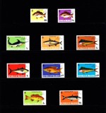 Maldives 1973 - Pești, fauna, serie neuzata