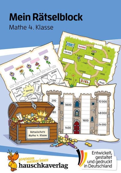 Mein R&auml;tselblock Mathe 4. Klasse