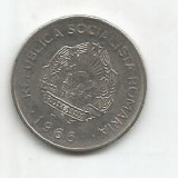 (No1) moneda- ROMANIA- 1 LEU 1966-