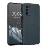 Husa Kwmobile pentru OPPO A74 5G/A54 5G, Silicon, Albastru, 57571.202, Carcasa