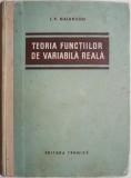 Teoria functiilor de variabila reala &ndash; I. P. Natanson